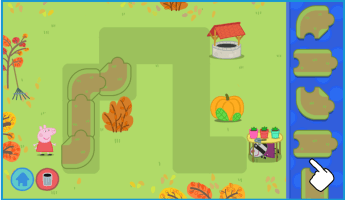 Level with lots of pieces - Fall Skin
